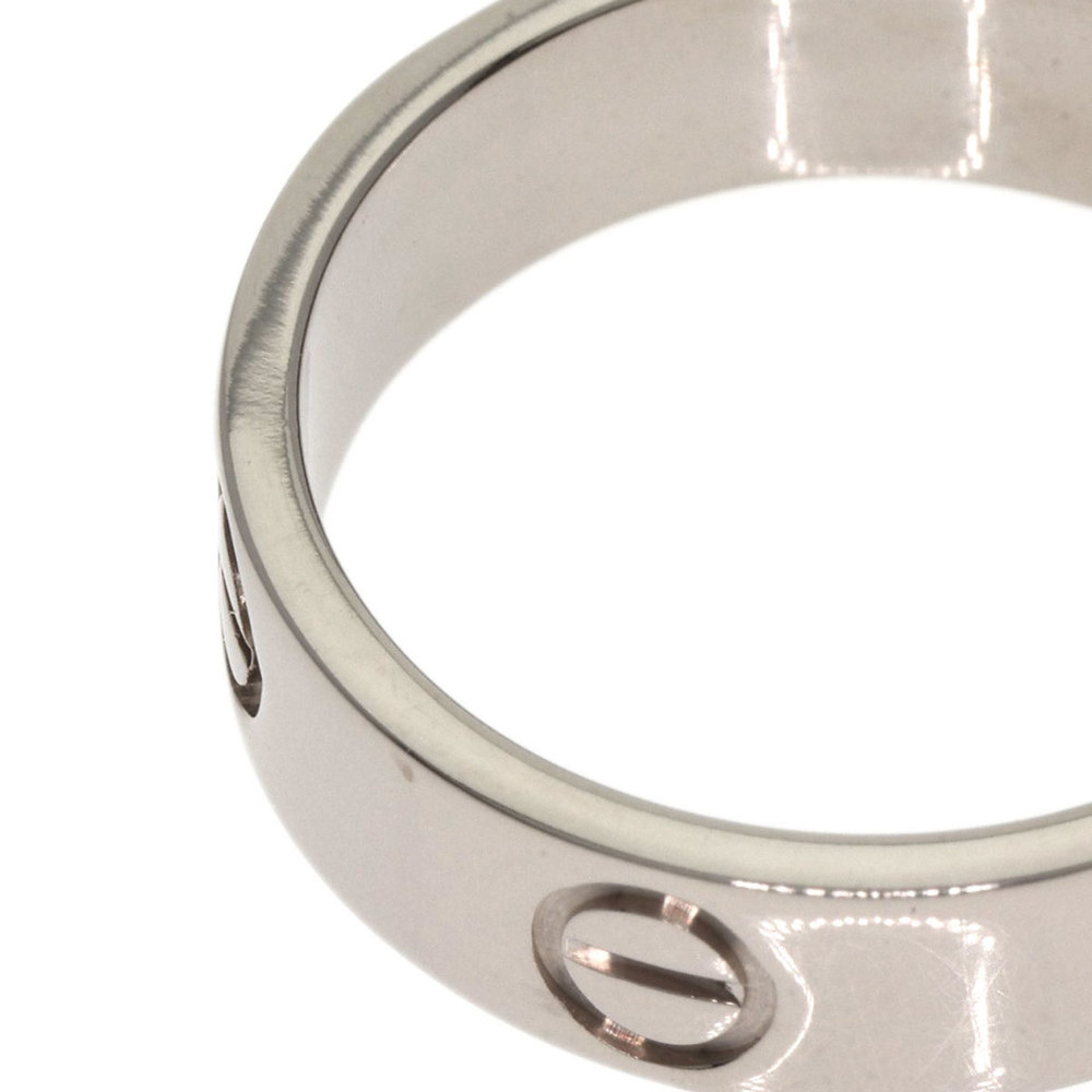 CARTIER 18k Silver Love Ring #55 - Picture 7 of 8